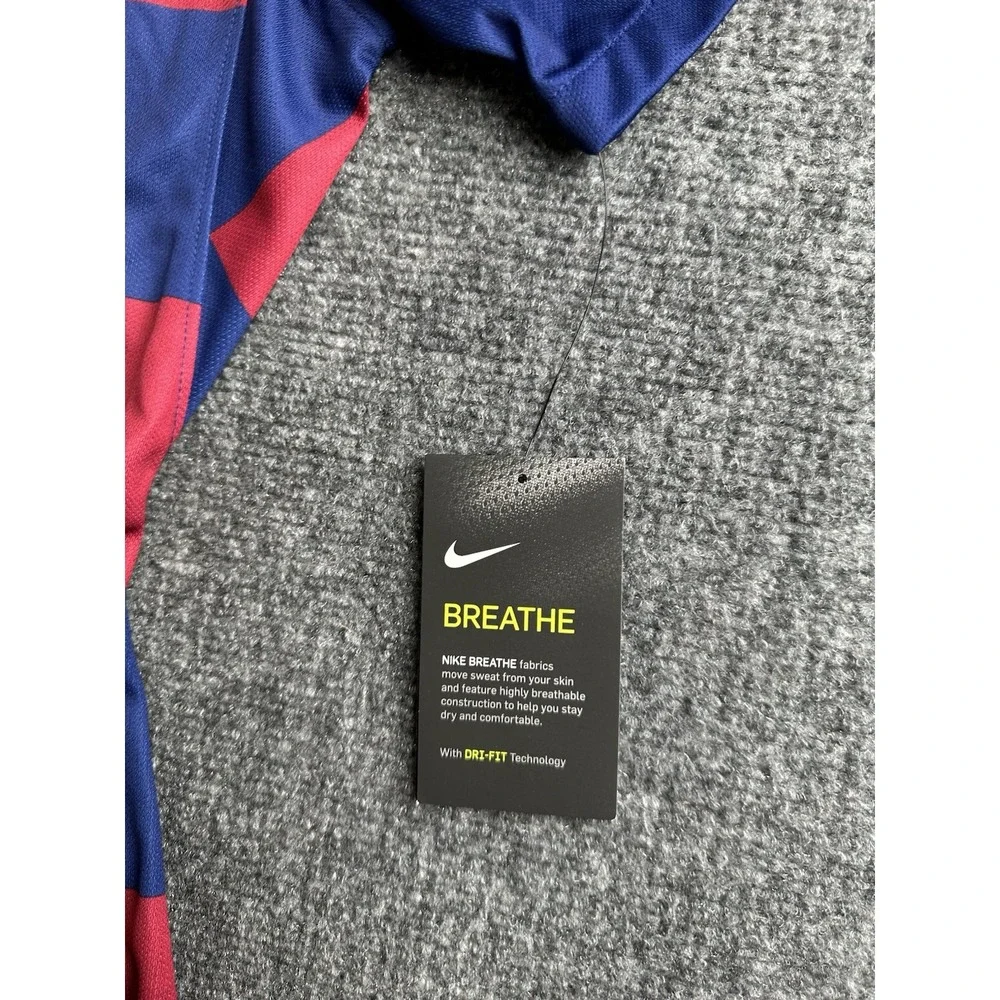 Womens 2019-20 Nike FC Barcelona Dri-FIT Soccer Jersey New With Tags, Size S